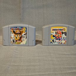 Lot Of 2 Vintage 1995,96,97 Nintendo Video Games (Not Tested) #147