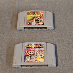 Lot Of 2 Vintage 1995 Nintendo Video Games (Not Tested) #148