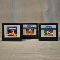 Lot Of 3 Vintage Atari Video Games (Not Tested) #158
