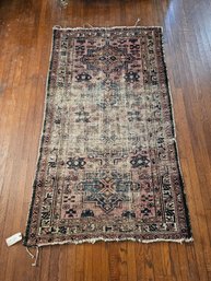 Antique Hand - Knotted Rustic Caucasian Rug 69.5' X 49.5' #29