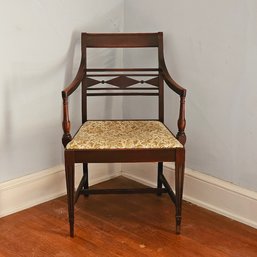 English Regency Mahogany Side Chair #72
