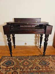 Early 1900s Antique Mahogany Spinet Desk #94