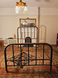 Antique 1800s Solid Brass Bed Full Size Frame 1800s #95