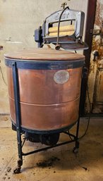 Exceptional Antique The Easy Washer By Syracuse Washing Machine Patent Date Of The Machine 1912 #191
