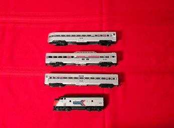 Vintage HO Scale Amtrak #103 Locomotive, Amtrak Passenger Train 3339, 5221, 9354  #42