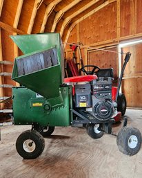 Briggs And Stratton 10 HP Mighty Mac Chipper/Shredder - Fully Operational  #146