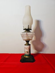 Vintage Oil Lamp Queen Anne No 2 #161