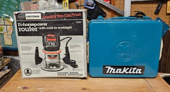 Skil Plunge Router And Makita Jig Saw  #171