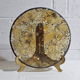 Mosaic Glass Decorative Plate #39