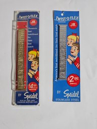 Lot Of 2 New Vintage Spiedel GF And Stainless Stell Watch Bands #66