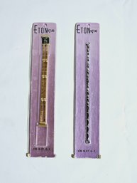 Lot Of 2 New Vintage Eton Watch Bands #71