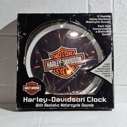 Harley Davidson Motorcycles Wall Clock - Never Used #105