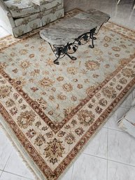 Hand Woven In India Beautiful Pure Wool Rug #25