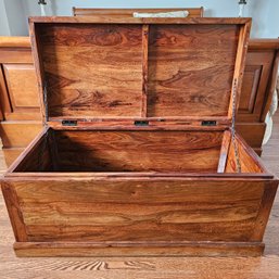 Handcrafted Solid Wood Storage Trunk #83
