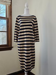 Ralph Lauren Striped Sweater Dress Size M Used #156