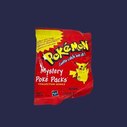 Rare Unopened/Sealed 1999 Pokemon Mystery Poke Pack #212