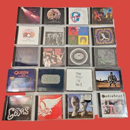 CDs - 9 Queen, Elton John, Aerosmith, Radiohead, Pink Floyd, Simon And Garfunkel  #186