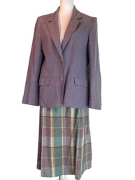 Vintage ILGWU Country Suburbans Skirt Suit