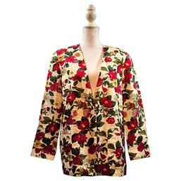 Vintage ILGWU Suburban Petites Floral Jacket - Never Used #249