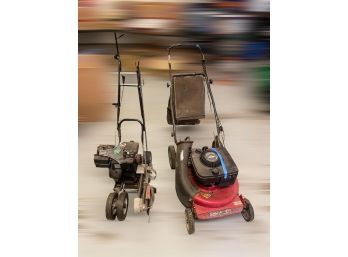 Snapper Lawn Mower (not Tested) And Craftsman Lawn Edger (Not Tested)