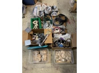 Lot Of Various Tools And Wires