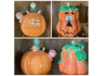 Halloween Cookie Jars By Treasure Craft Collector And Ganz