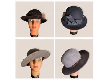 Vintage Jordan Marsh Hat - Like New And Vintage Doeskin Classic Hat