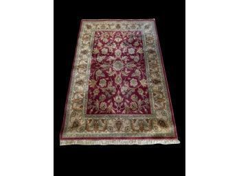 Beautiful Burgundy Wool Carpet By Oriental Weavers Sphinx