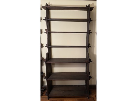 Original Finish Tall Bookshelves With Tenon & Key Construction. Can Be Used Together Or Separately