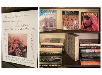 Amazing Book Collection Includes Signed Book By Duncan To Heike With Thanks For The Work On Picasso Book
