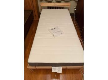 NEIDEN Standard Single Bed With New Mattress (opened But Never Used)