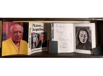 Signed Book By Internationally Acclaimed Photographer David Douglas Duncan A Trusted Friend Of Pablo Picasso