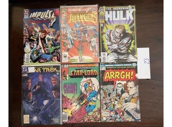 Lot Of 6 Comic Books