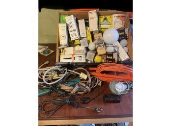 Bulbs And Extension Cords