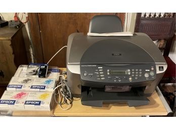 Epson Stylus Photo RX500 With Original Box And With New Extra Cartridges