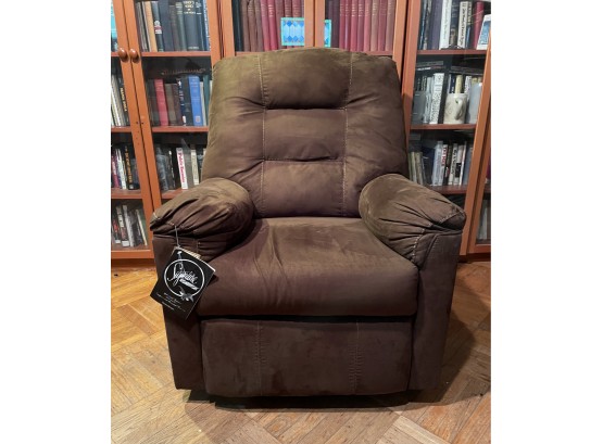 Signature Design Dark Brown Recliner (fully And Half) Never Used