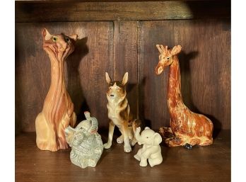 Lot Of Very Beautiful Porcelain And Ceramic Collectible Figurines