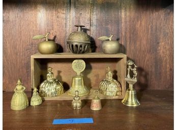 Antique/Vintage Brass Bell Collection