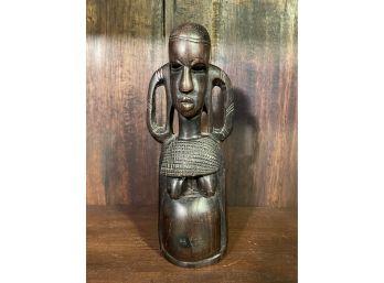 Genuine African Wood Carving Statue
