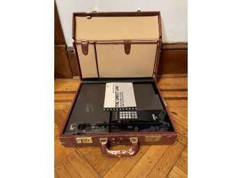 Very Rare 1985 OKI CDL 240 Mobile Briefcase Cell Phone Considered An Antique With Original User Handbook