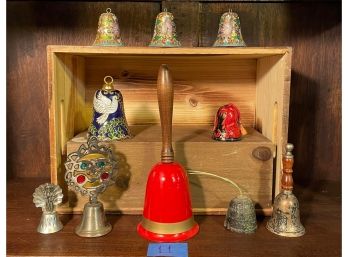 Beautiful Lot Of Vintage Bell Collection