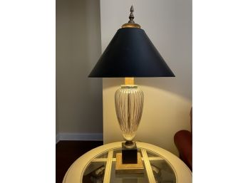 Classic Style Charming Black And Gold Table Lamp Approximate 36 Inches