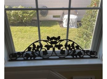 Vintage Cast Iron Window Accent