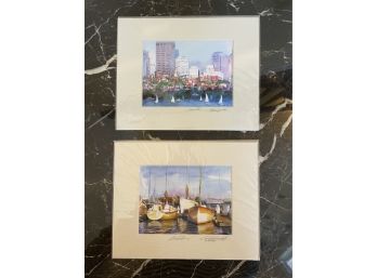 Watercolor Prints 8x10 Signed By Charlie Wang
