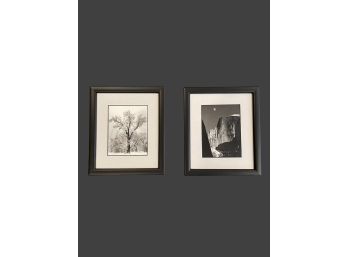 Lot Of 2 Beautiful Framed Photographs