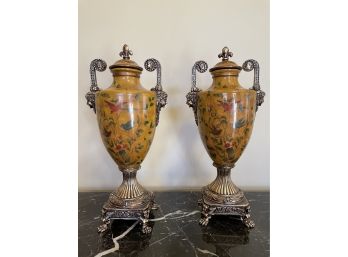 Pair Of Beautiful French Style Urns/vases