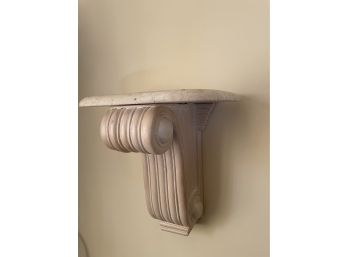 Hand Carved Wooden Corbel