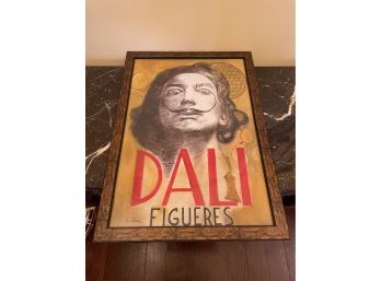 Signed Poster Print 'Dali Figueres'