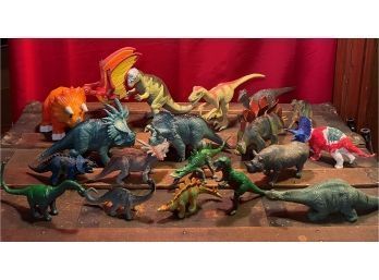 Lot Of Dinosaur Models