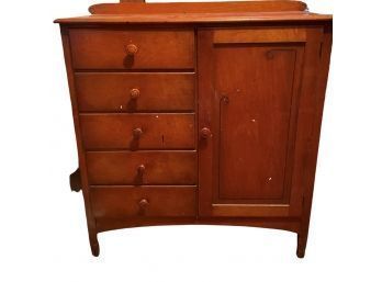 Vintage 'Robert W. Caldwell' Dresser/cabinet